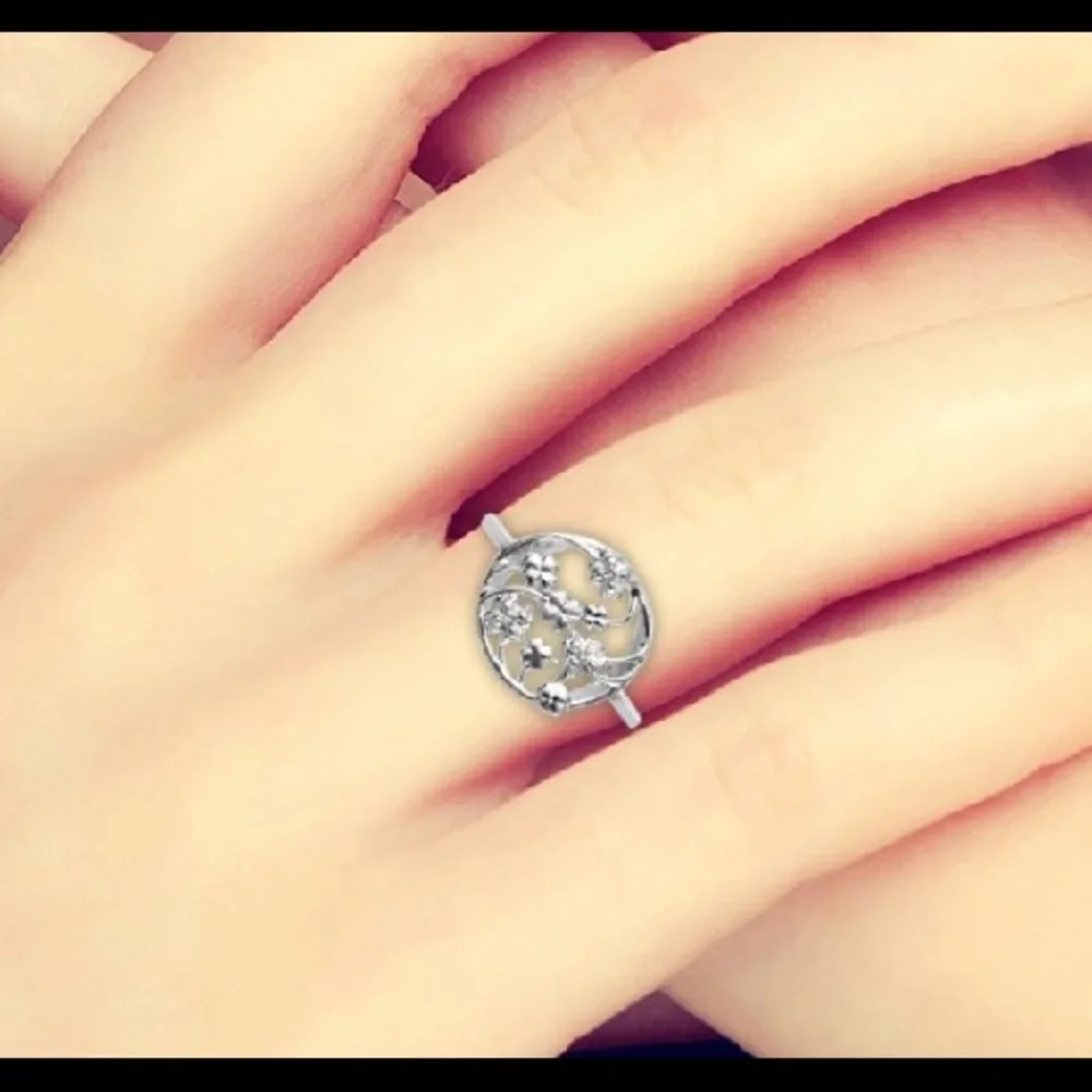 Diamond Accent Sterling Silver Ring